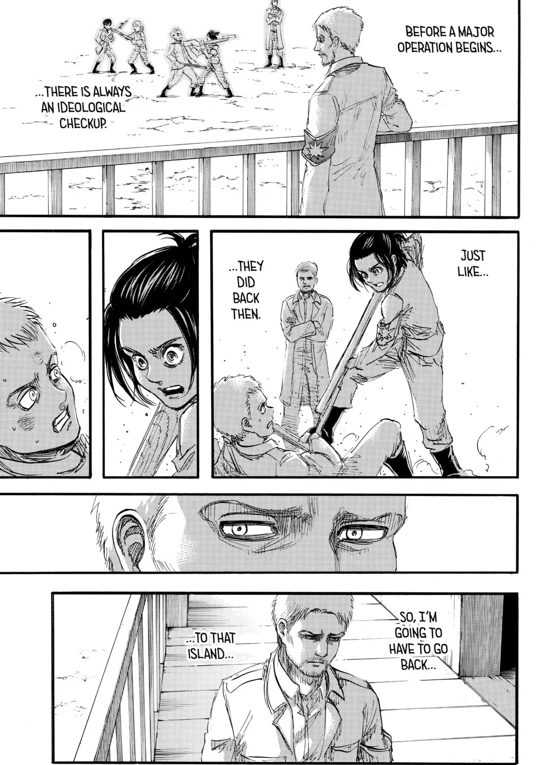 Attack on Titan Chapter 95 page 37 - 