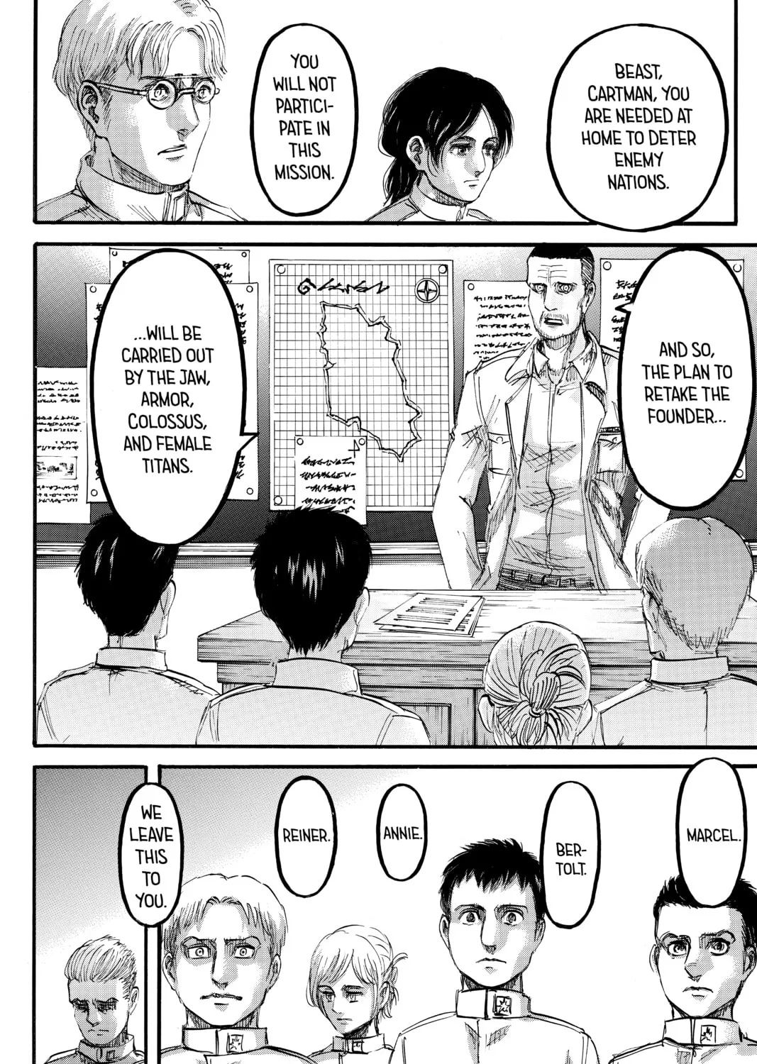 Attack on Titan Chapter 95 page 57 - 