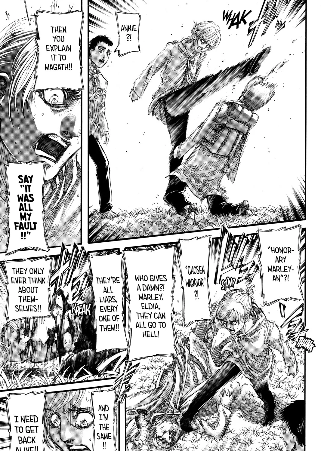 Attack on Titan Chapter 96 page 21 - 