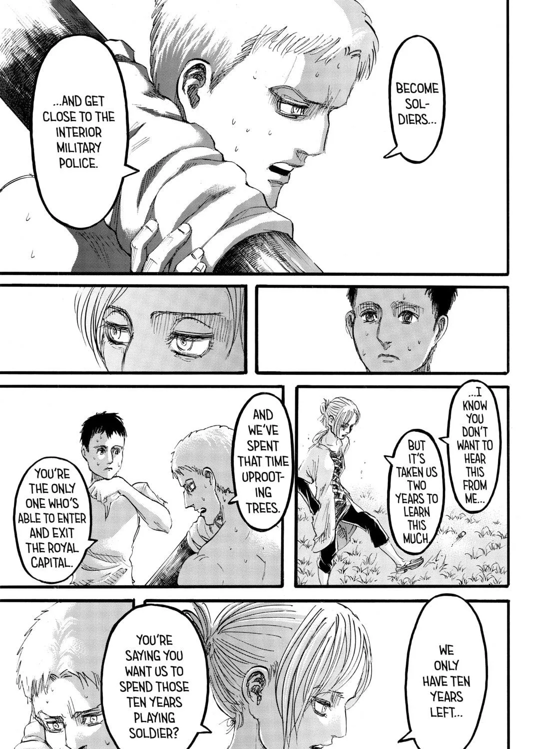 Attack on Titan Chapter 96 page 77 - 