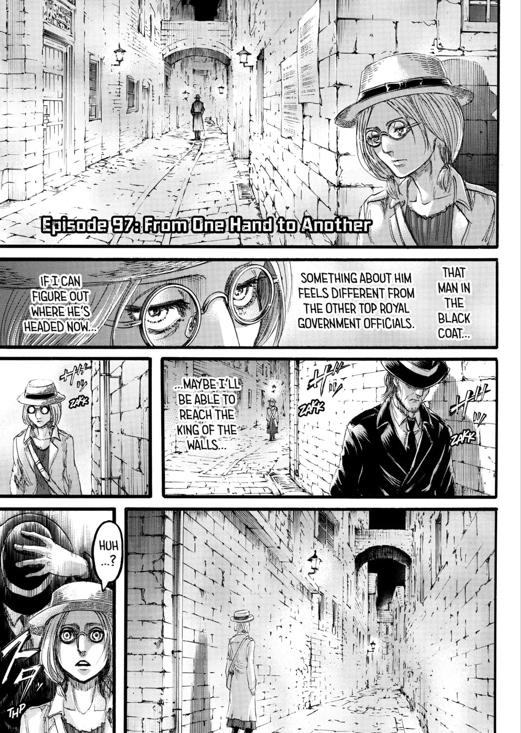 Attack on Titan Chapter 97 page 1 - 