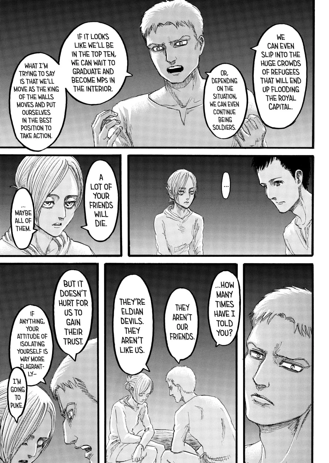 Attack on Titan Chapter 97 page 21 - 