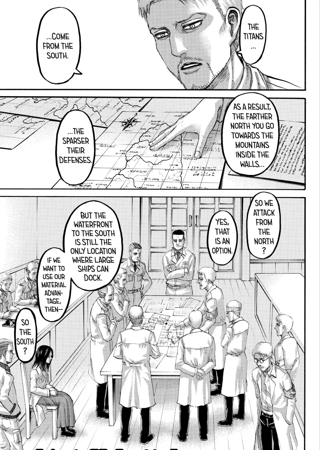 Attack on Titan Chapter 98 page 1 - 