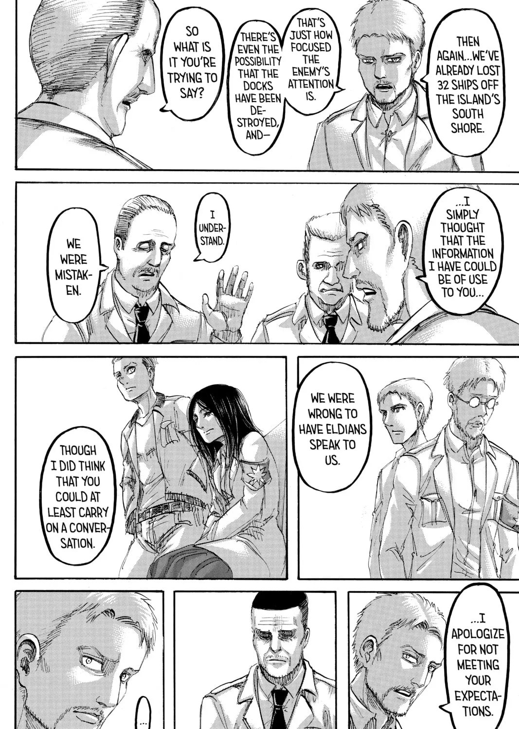 Attack on Titan Chapter 98 page 3 - 