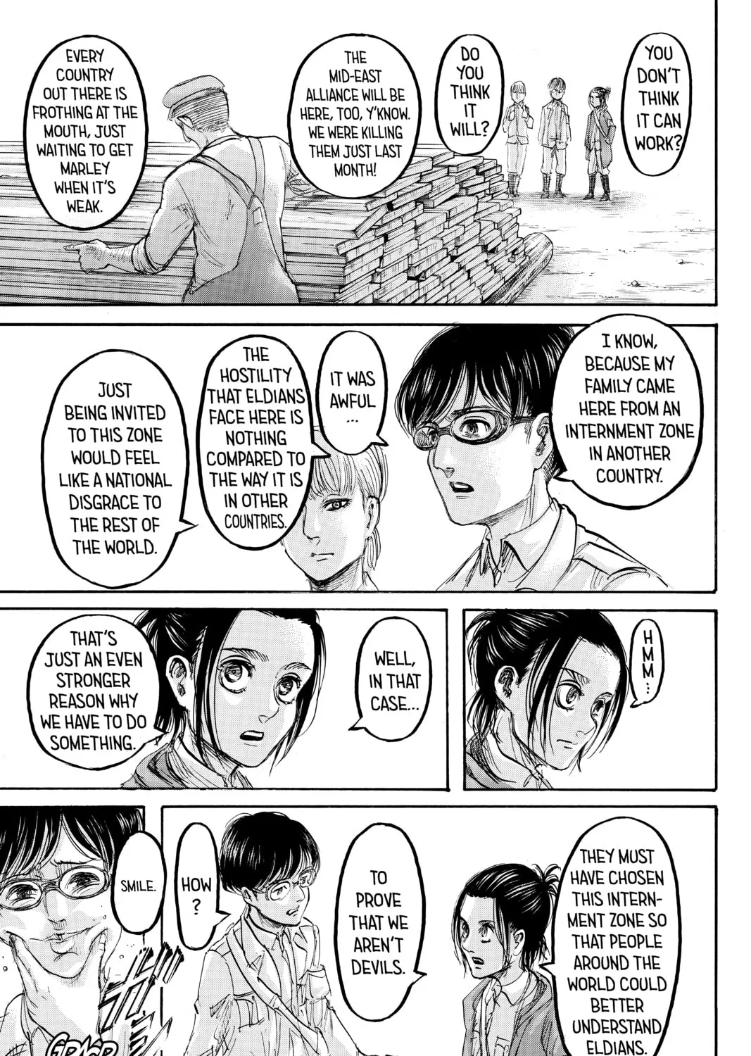 Attack on Titan Chapter 98 page 21 - 