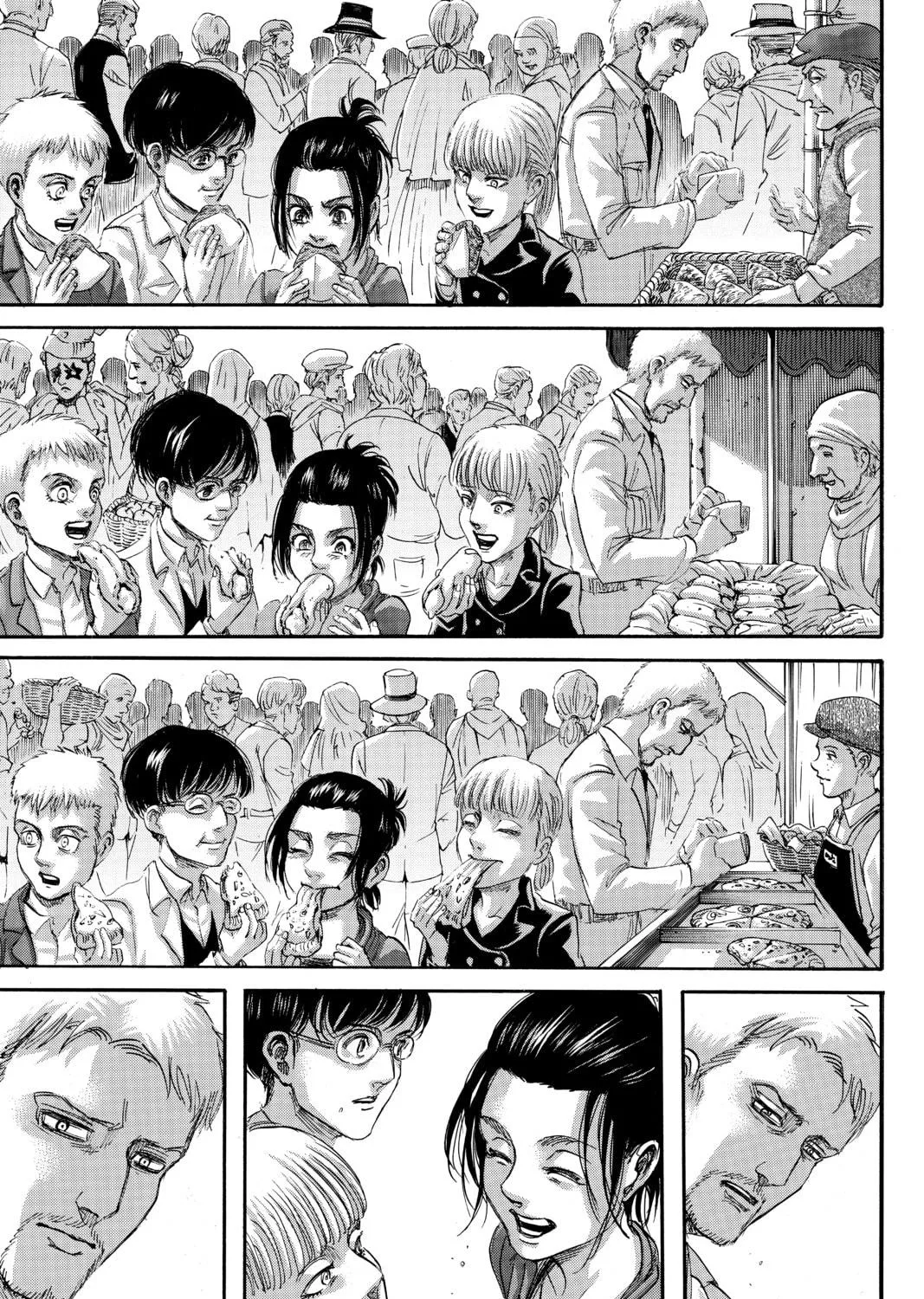 Attack on Titan Chapter 98 page 77 - 