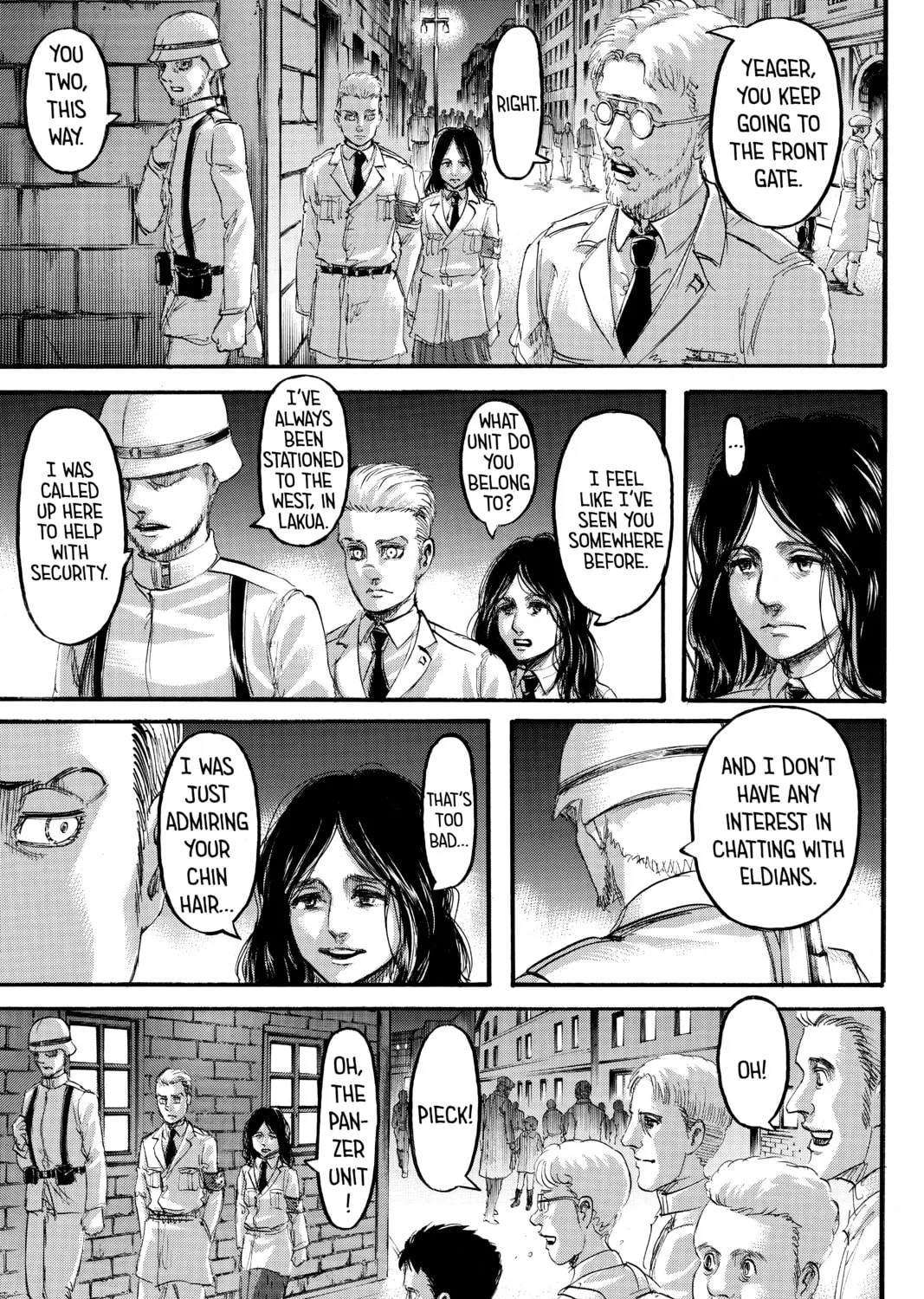 Attack on Titan Chapter 99 page 57 - 