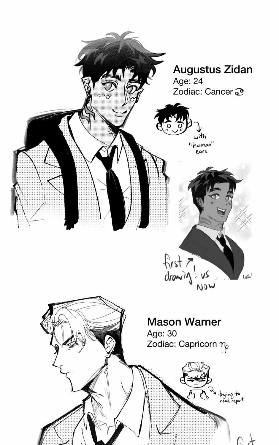 Augustus in the Human World Chapter 1.1 page 12 - 