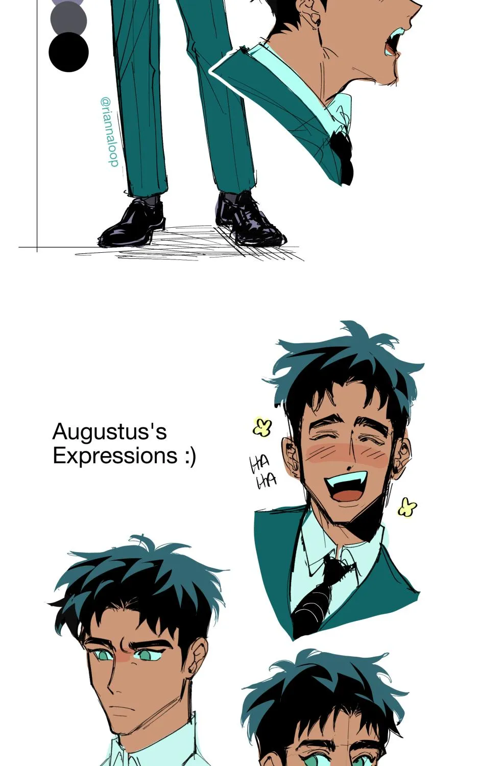 Augustus in the Human World Chapter 2.1 page 13 - 