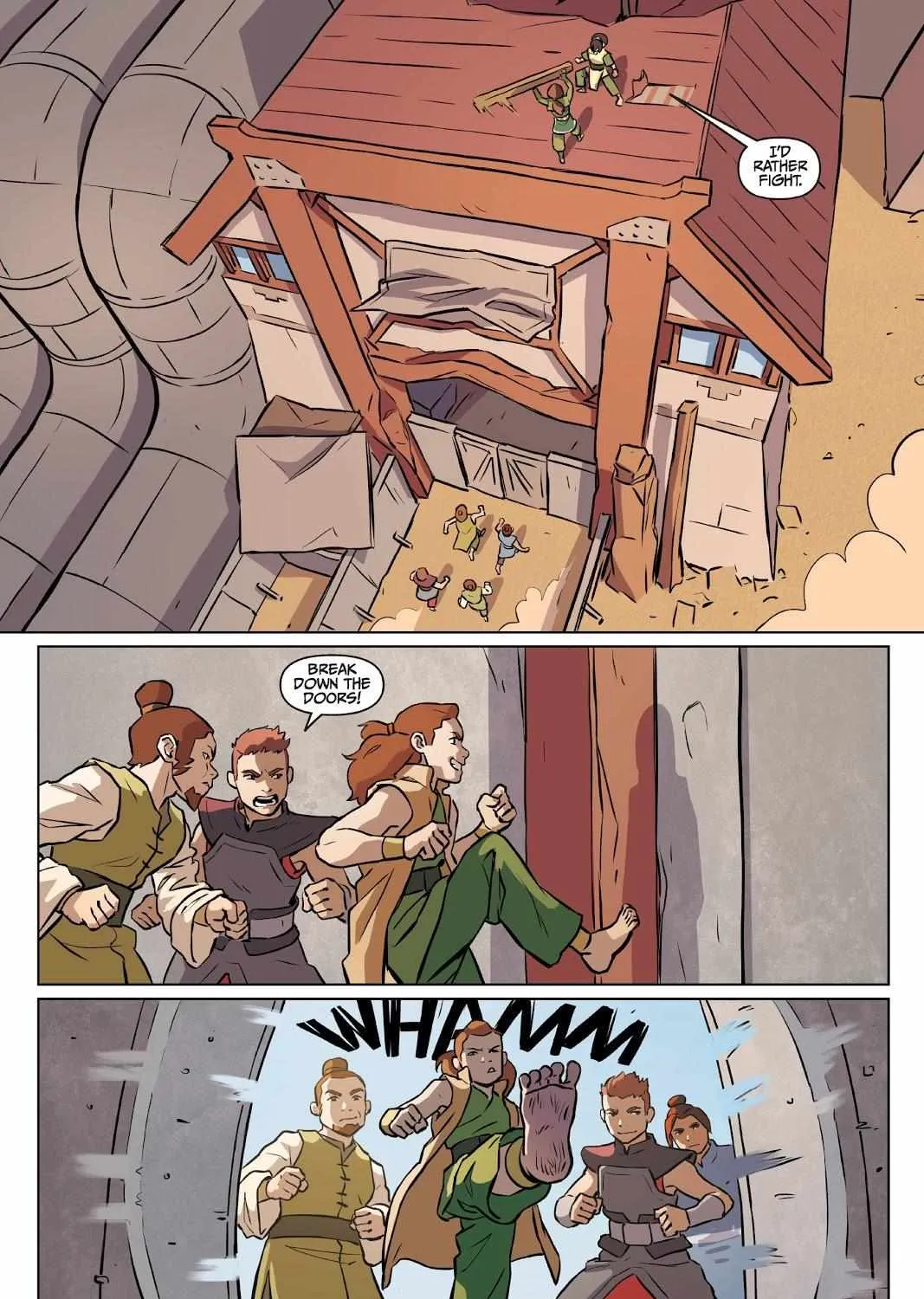Avatar: The Last Airbender - Imbalance Chapter 3.1 page 104 - 