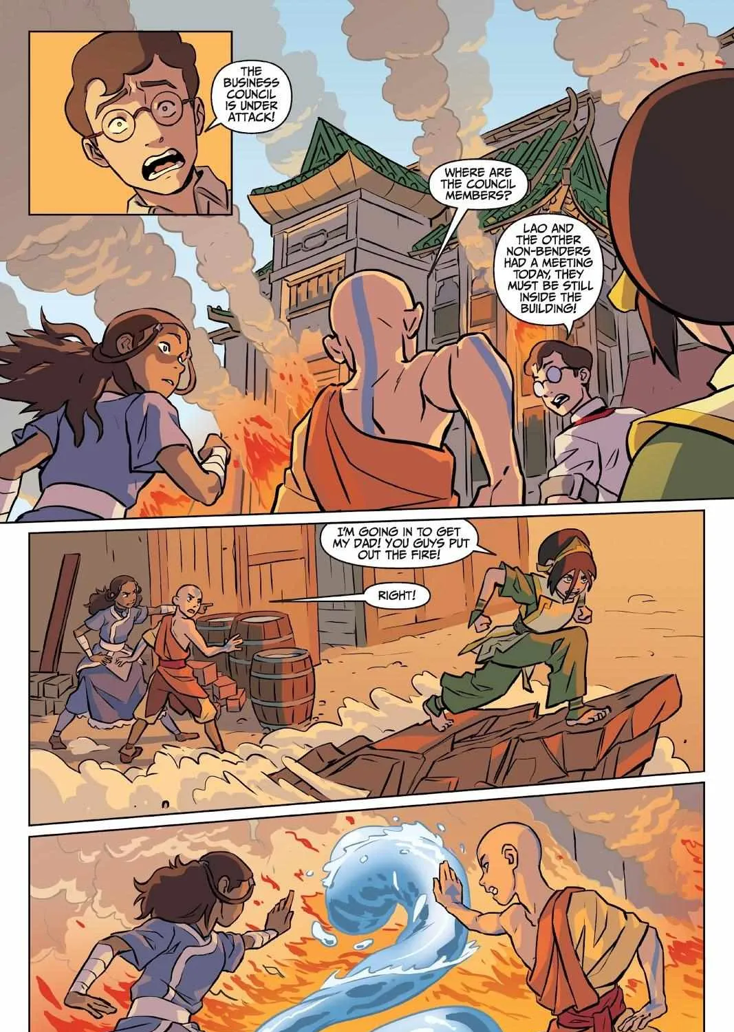 Avatar: The Last Airbender - Imbalance Chapter 3.1 page 30 - 