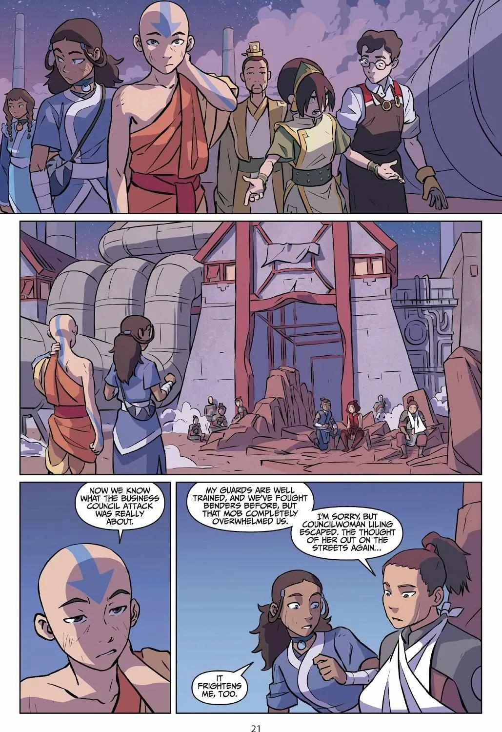 Avatar: The Last Airbender - Imbalance Chapter 3.1 page 44 - 