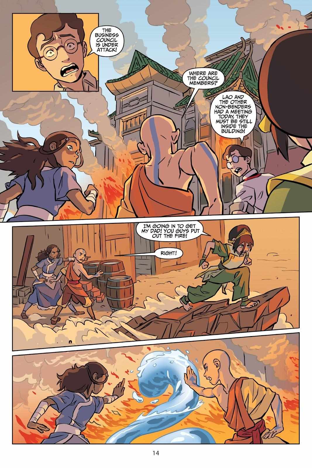 Avatar: The Last Airbender - Imbalance Chapter 3.2 page 16 - 