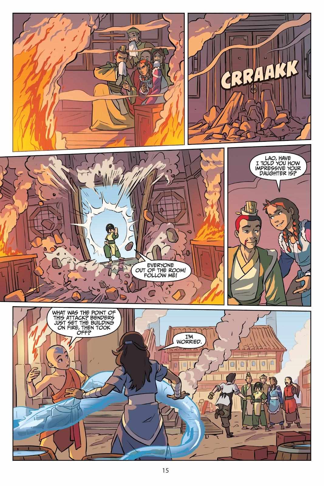 Avatar: The Last Airbender - Imbalance Chapter 3.2 page 17 - 