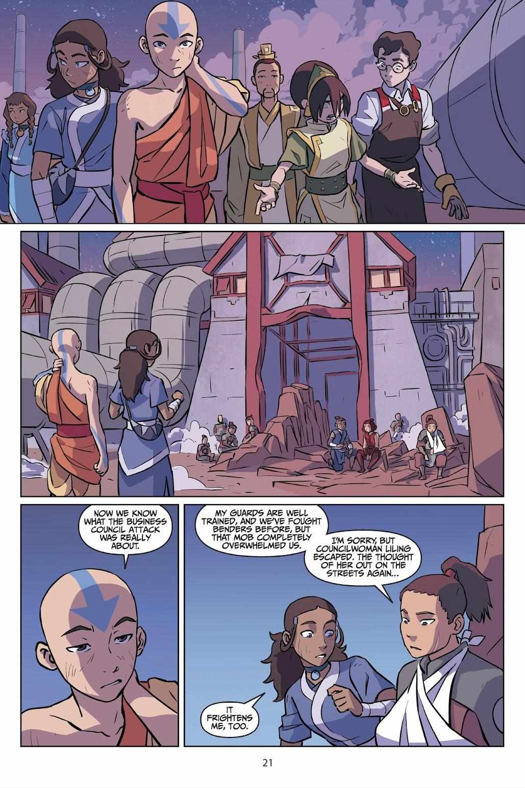 Avatar: The Last Airbender - Imbalance Chapter 3.2 page 23 - 
