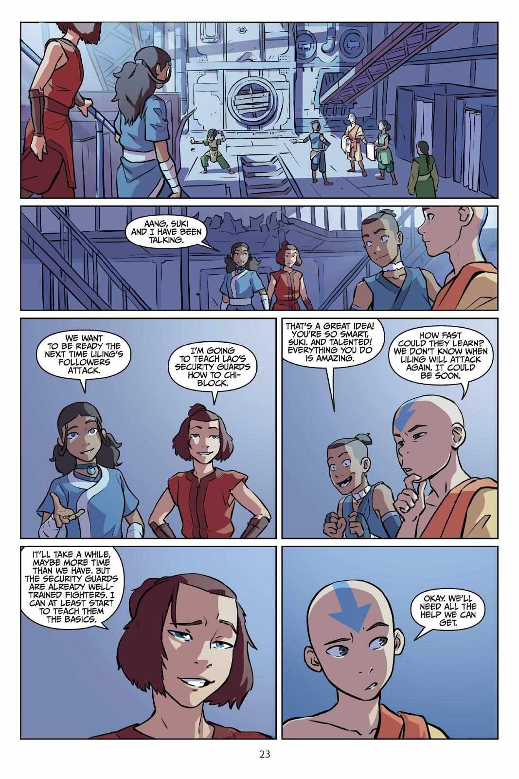 Avatar: The Last Airbender - Imbalance Chapter 3.2 page 25 - 