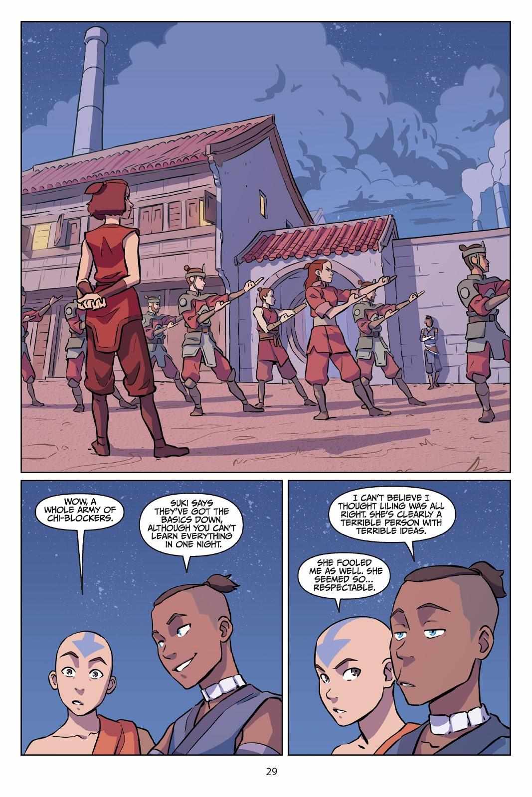 Avatar: The Last Airbender - Imbalance Chapter 3.2 page 31 - 