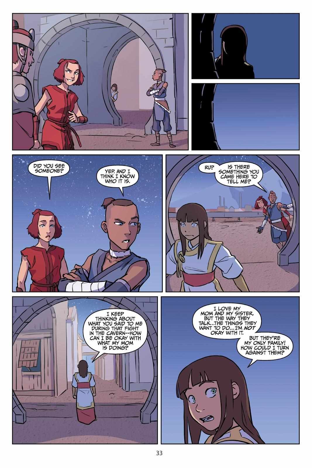 Avatar: The Last Airbender - Imbalance Chapter 3.2 page 35 - 