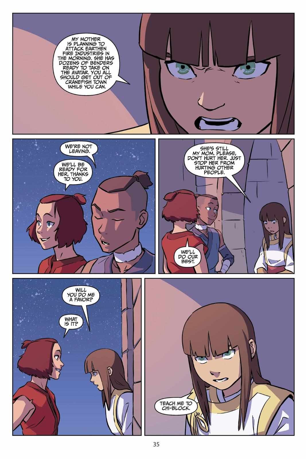 Avatar: The Last Airbender - Imbalance Chapter 3.2 page 37 - 