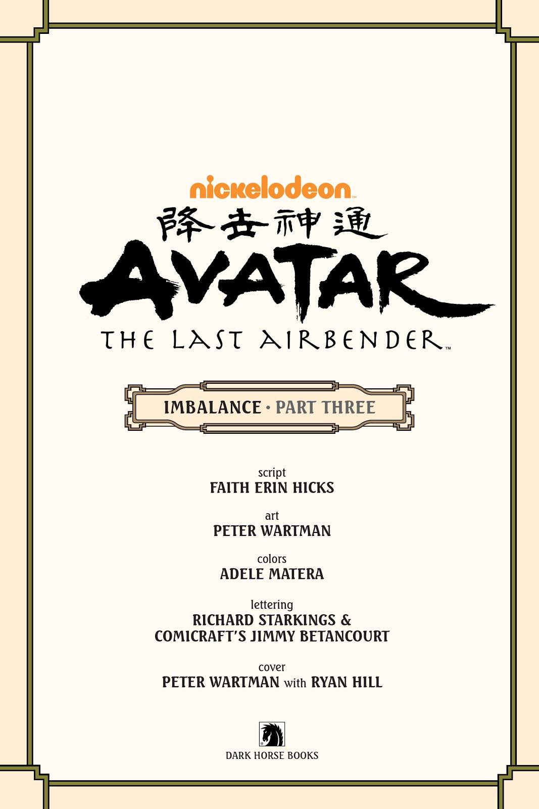 Avatar: The Last Airbender - Imbalance Chapter 3.2 page 5 - 
