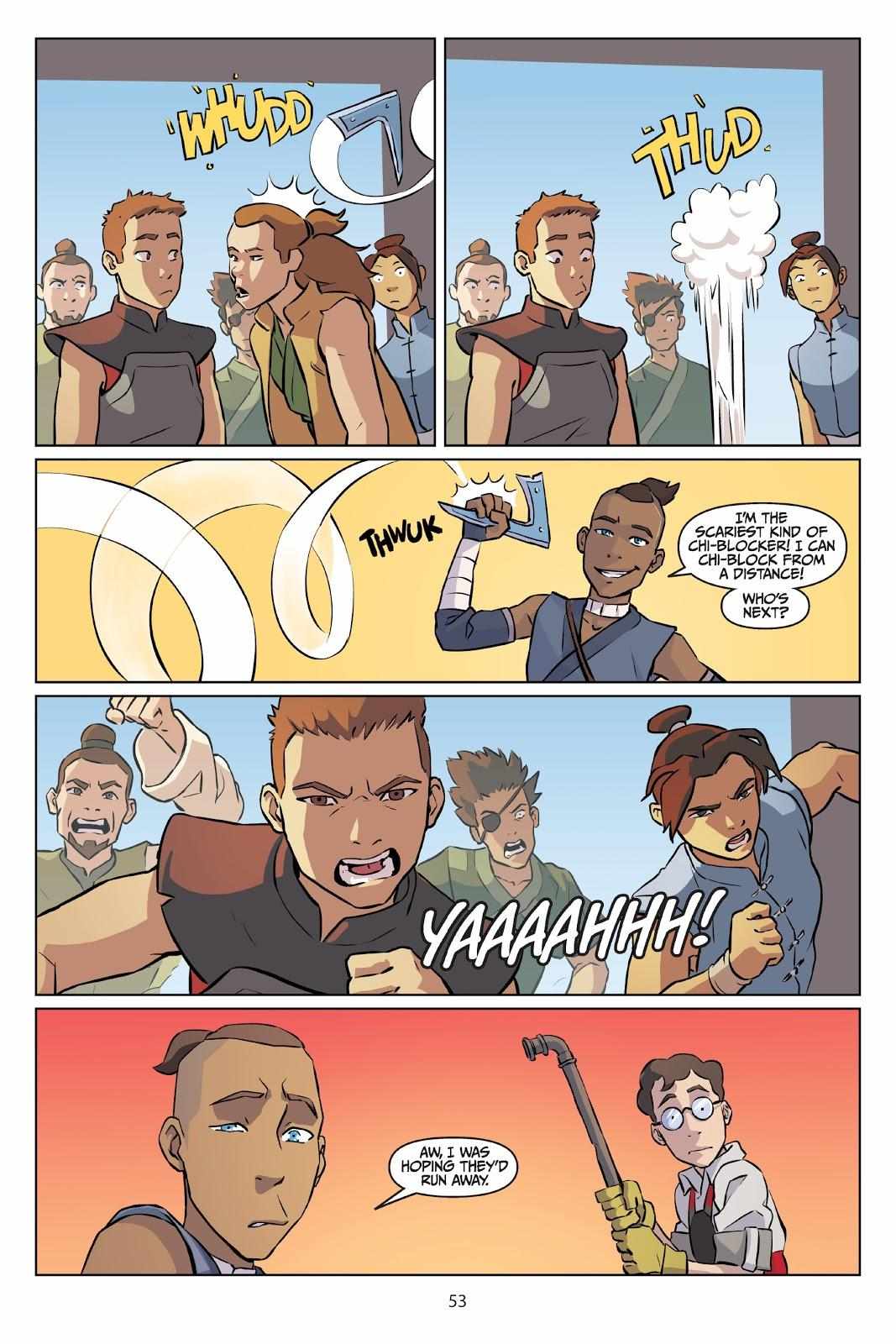 Avatar: The Last Airbender - Imbalance Chapter 3.2 page 55 - 
