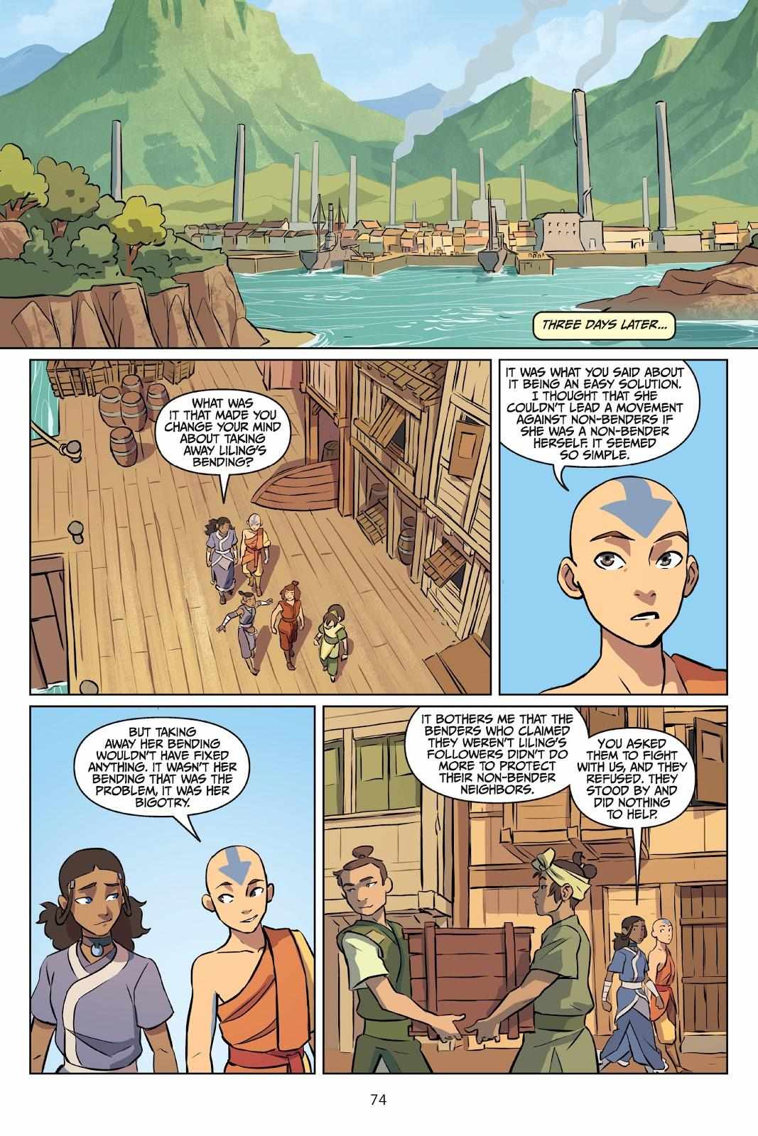 Avatar: The Last Airbender - Imbalance Chapter 3.2 page 76 - 
