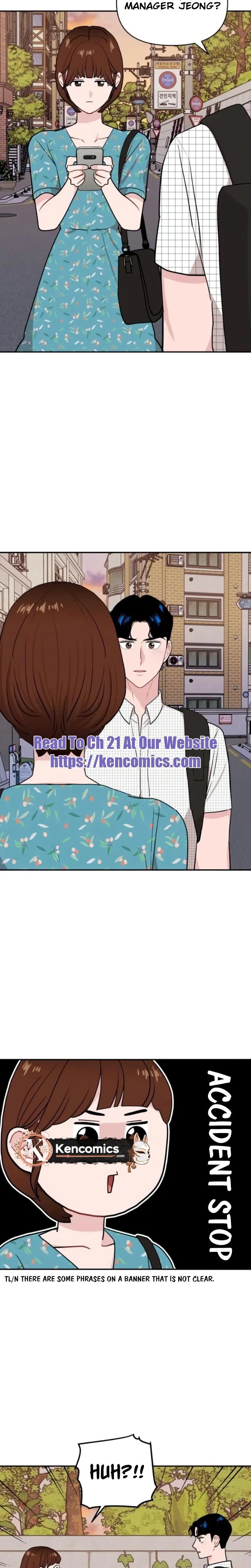 Awkward Relationship Chapter 15 page 21 - 