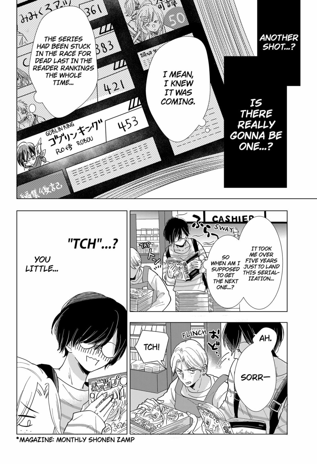 Axed Mangaka and Doujin Creator Chapter 1 page 8 - 