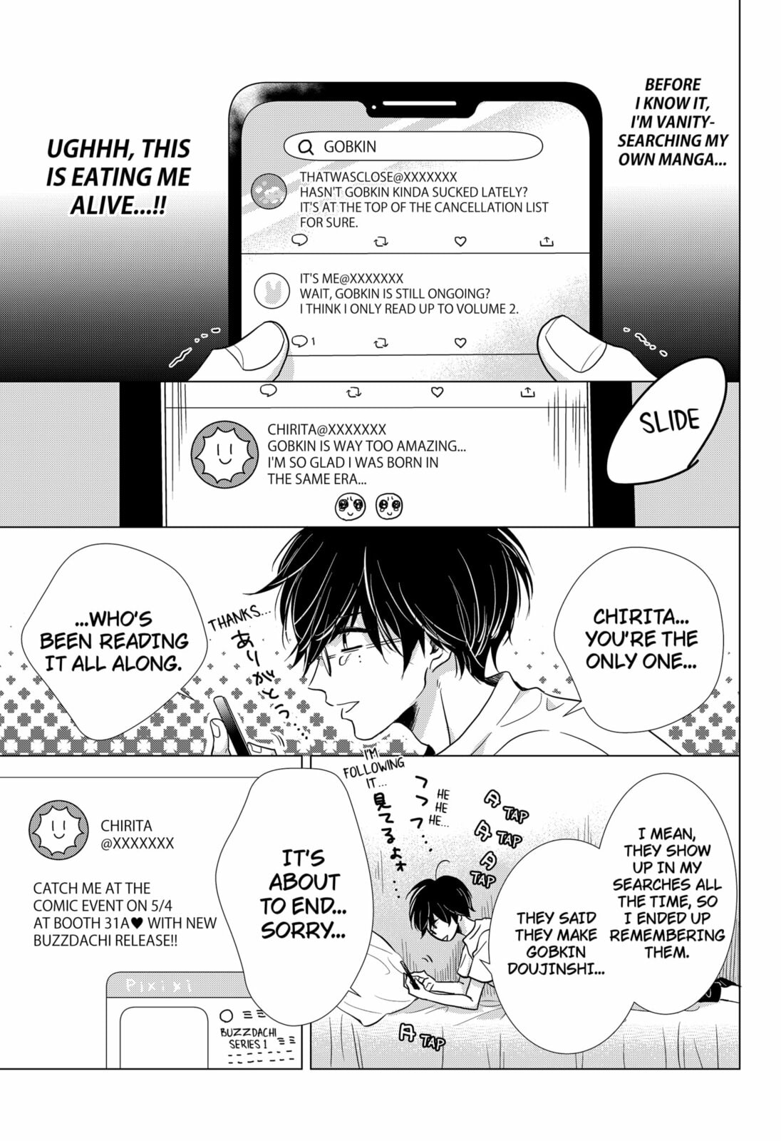 Axed Mangaka and Doujin Creator Chapter 2 page 11 - 
