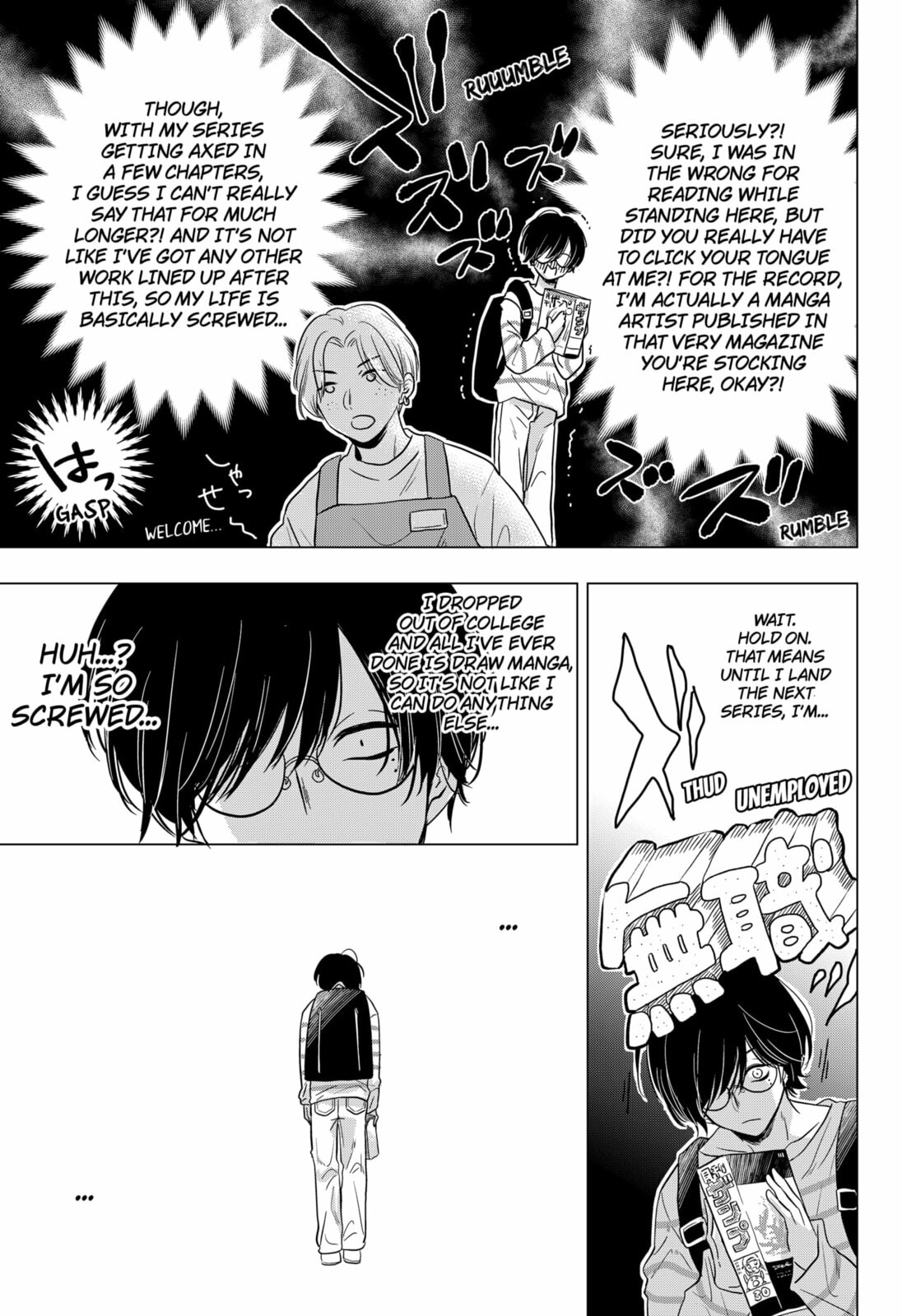 Axed Mangaka and Doujin Creator Chapter 2 page 9 - 