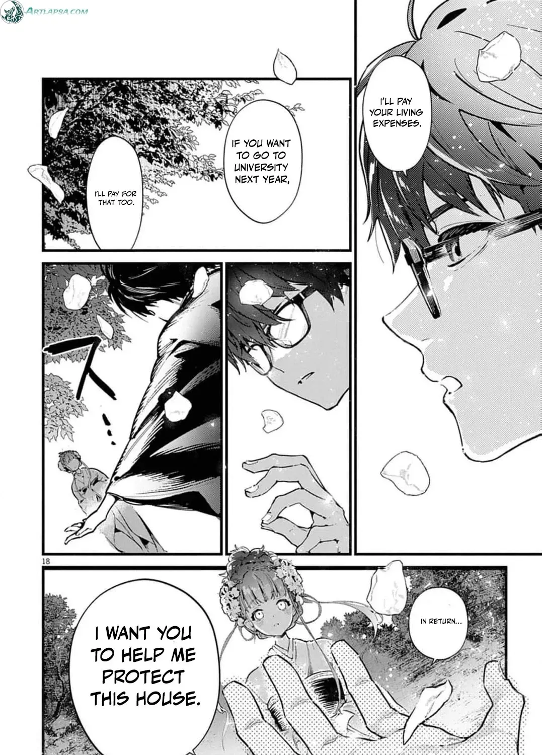 Ayakashi Yashiki no Mayakashi Fufu - Keiyaku Fufu wa Kamakura de Yokai no Tsudou ie wo Mamoru Chapter 1 page 41 - 