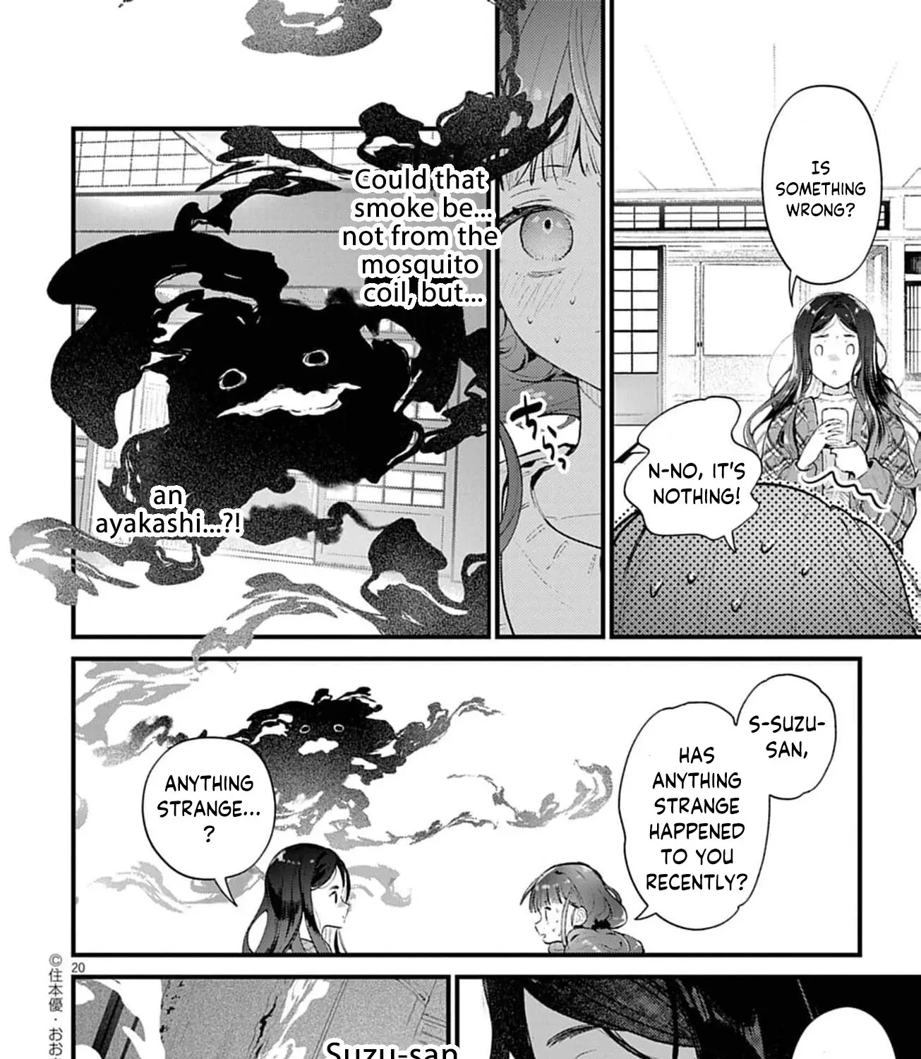 Ayakashi Yashiki no Mayakashi Fufu - Keiyaku Fufu wa Kamakura de Yokai no Tsudou ie wo Mamoru Chapter 14 page 45 - 
