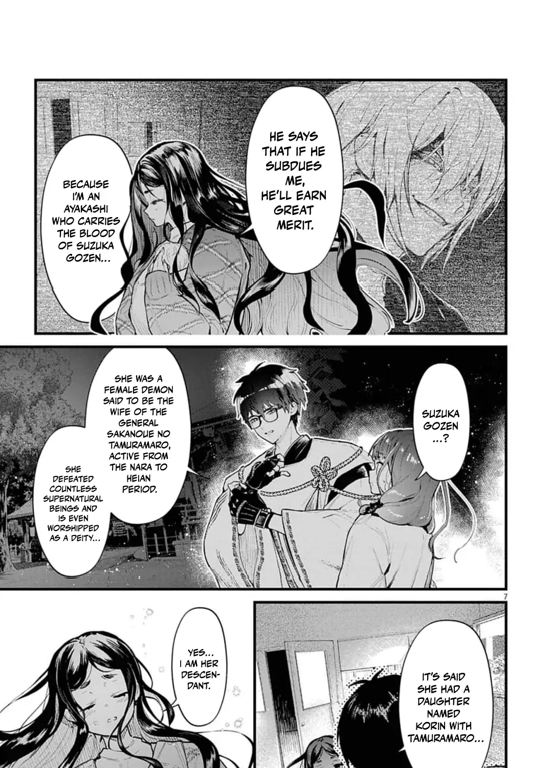 Ayakashi Yashiki no Mayakashi Fufu - Keiyaku Fufu wa Kamakura de Yokai no Tsudou ie wo Mamoru Chapter 20 page 19 - 