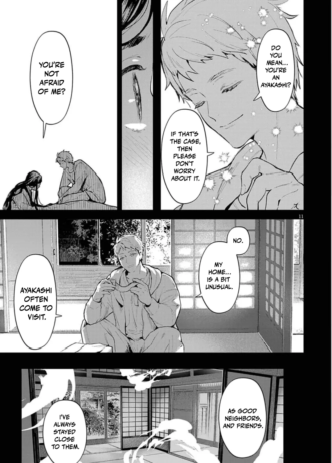 Ayakashi Yashiki no Mayakashi Fufu - Keiyaku Fufu wa Kamakura de Yokai no Tsudou ie wo Mamoru Chapter 20 page 27 - 