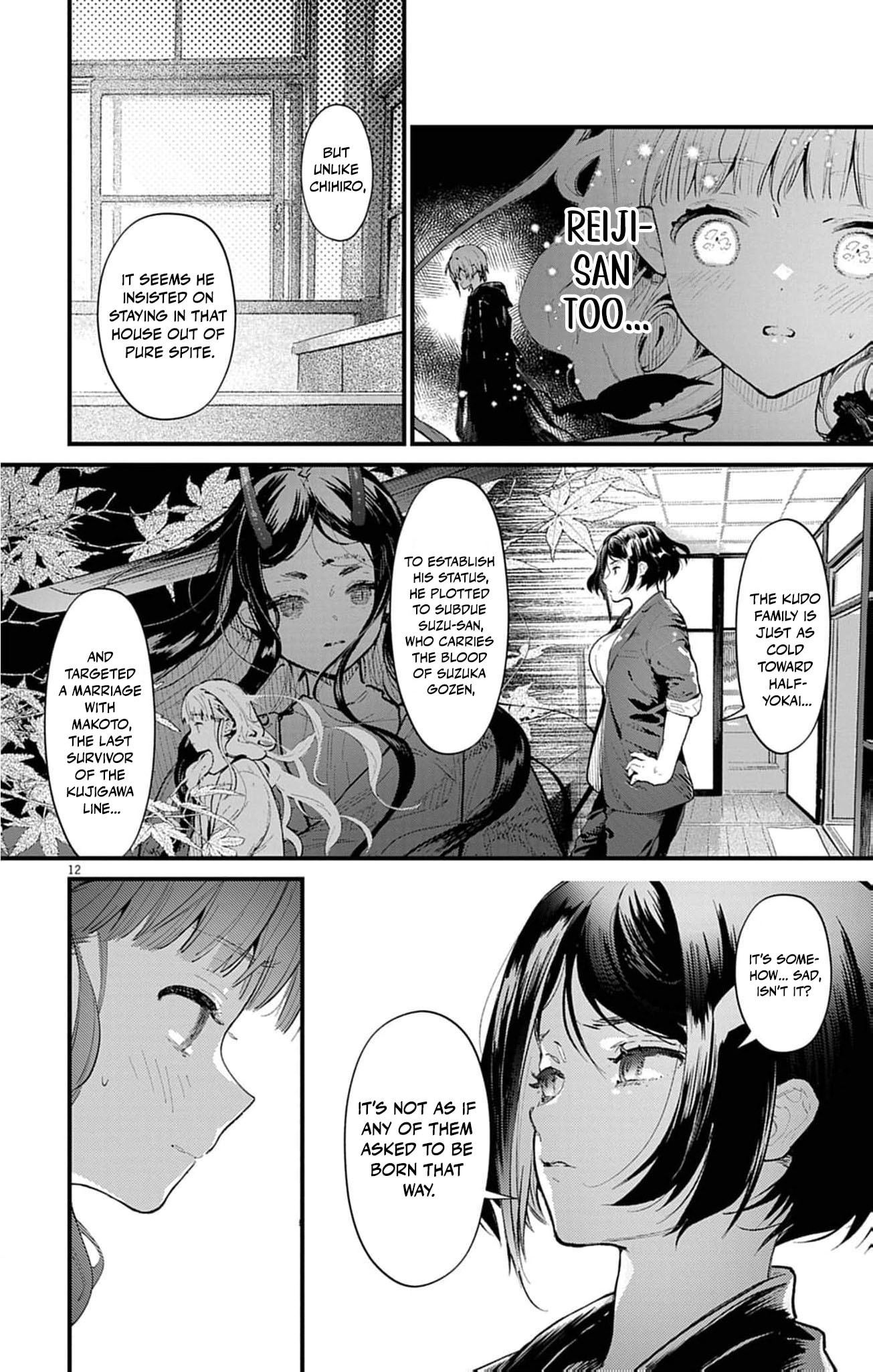 Ayakashi Yashiki no Mayakashi Fufu - Keiyaku Fufu wa Kamakura de Yokai no Tsudou ie wo Mamoru Chapter 26 page 15 - 