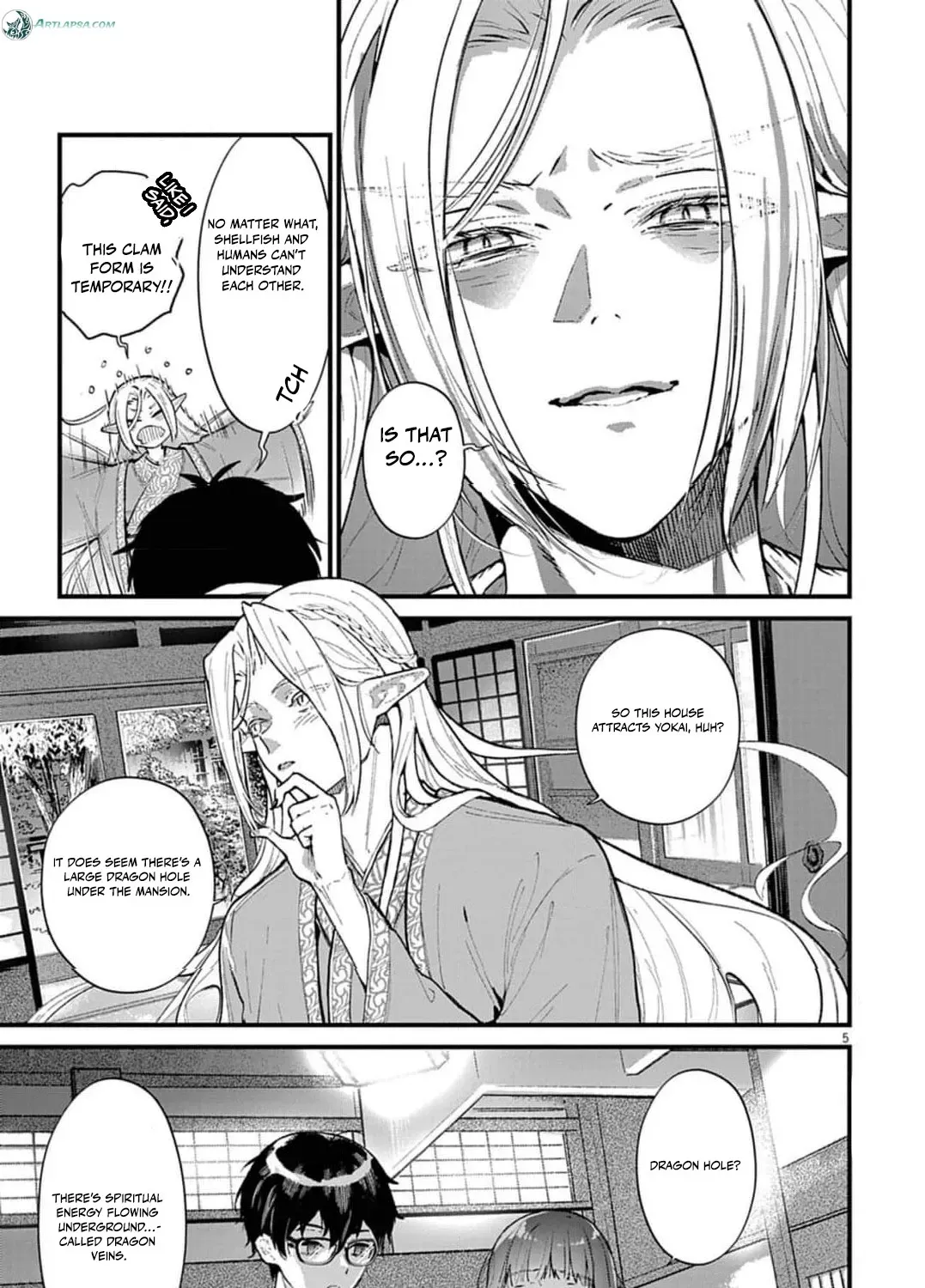 Ayakashi Yashiki no Mayakashi Fufu - Keiyaku Fufu wa Kamakura de Yokai no Tsudou ie wo Mamoru Chapter 7 page 15 - 