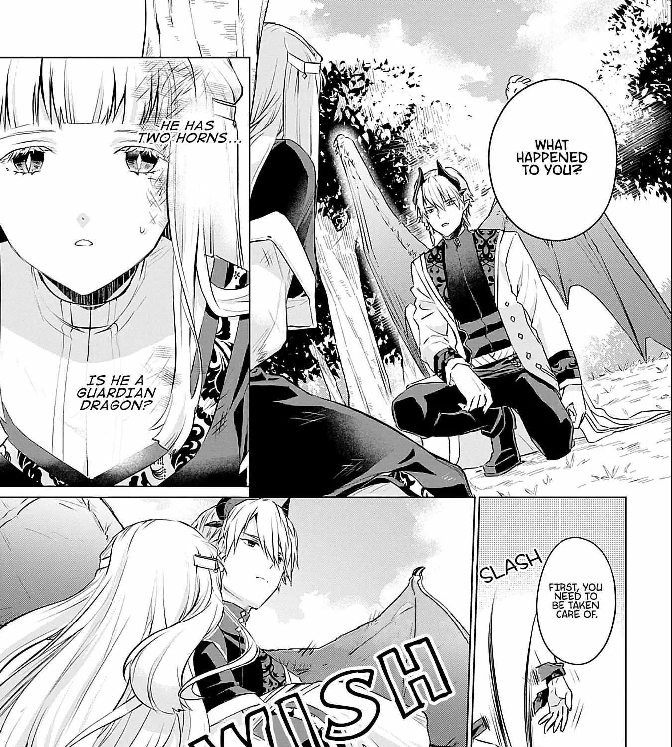 Azamukare Seijo to Shugoryuu no Konyaku Chapter 2 page 2 - 