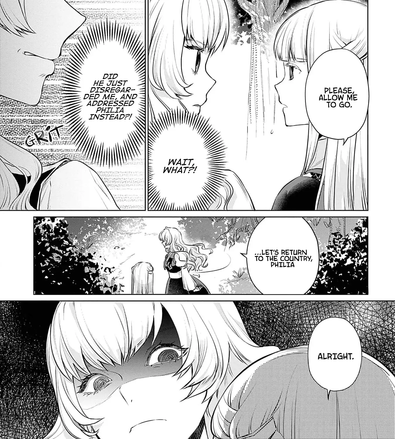 Azamukare Seijo to Shugoryuu no Konyaku Chapter 3 page 43 - 