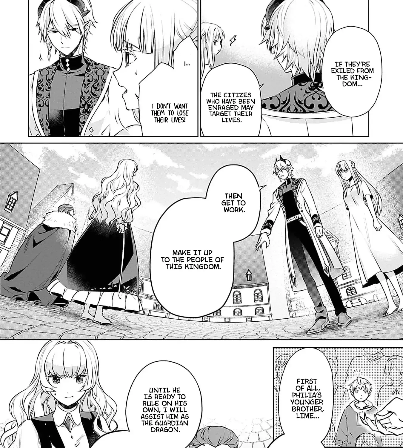 Azamukare Seijo to Shugoryuu no Konyaku Chapter 5 page 44 - 