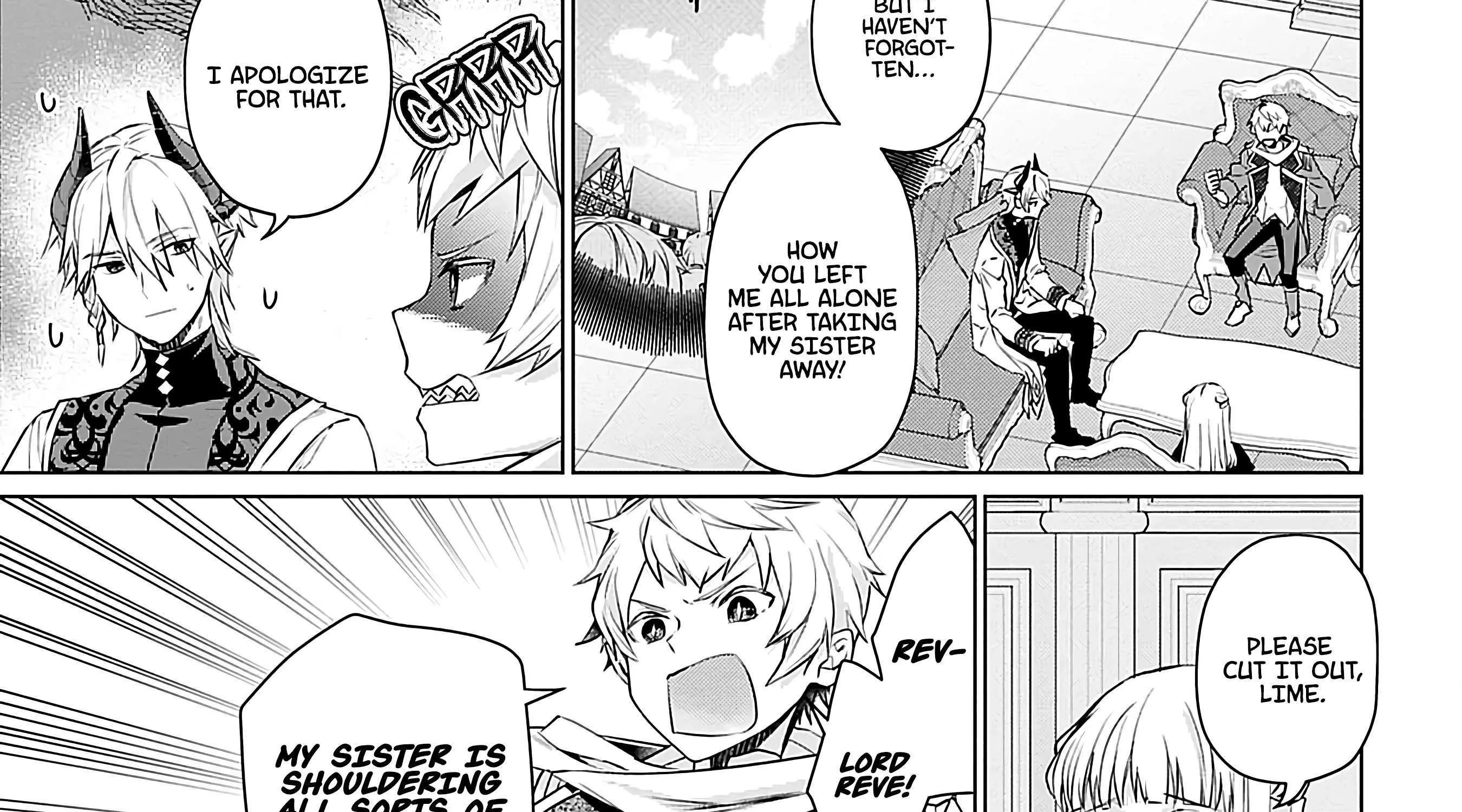 Azamukare Seijo to Shugoryuu no Konyaku Chapter 6 page 33 - 