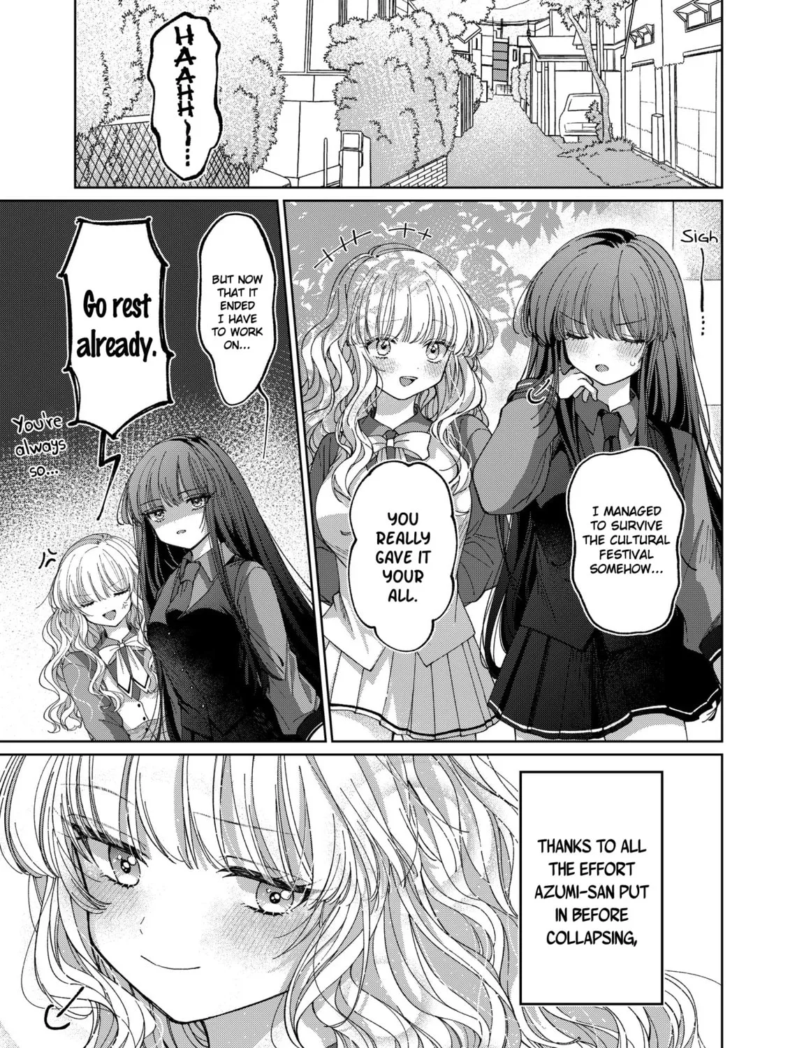 Azumi-chan and Kochou-chan Chapter 4 page 1 - 