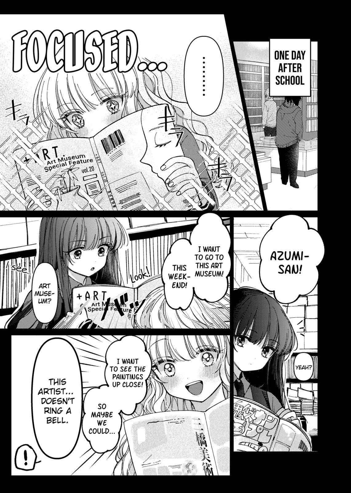 Azumi-chan and Kochou-chan Chapter 5 page 1 - 