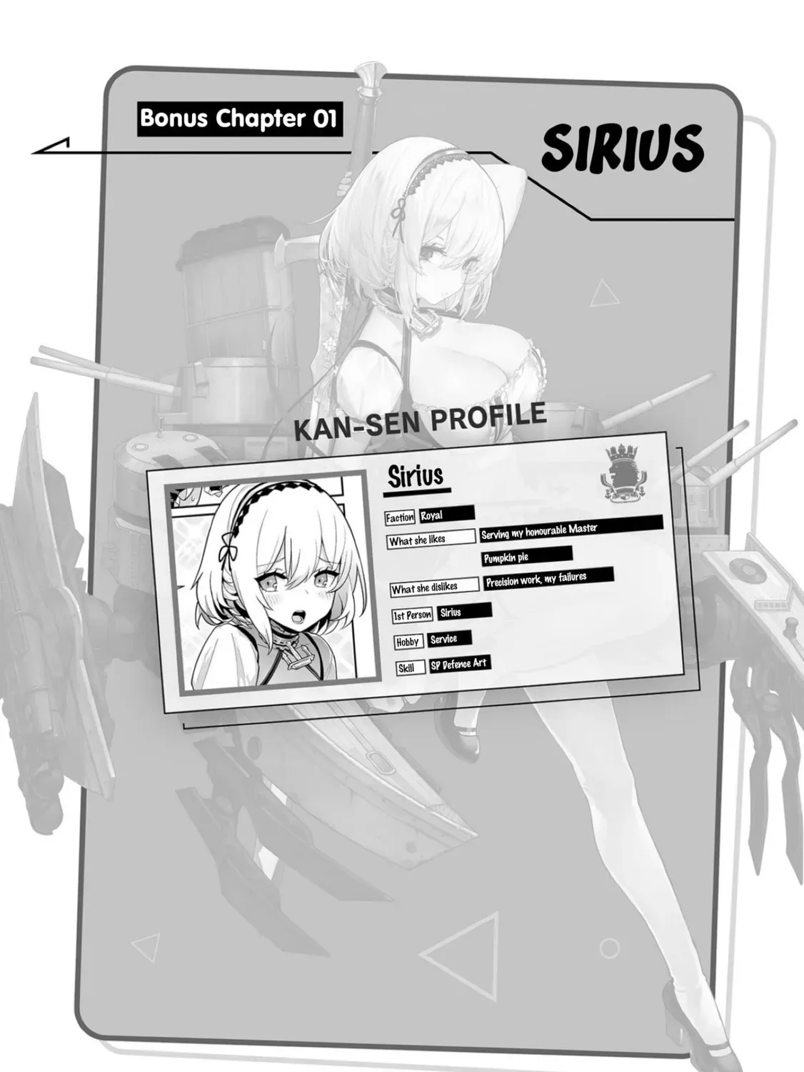 Azur Lane 4-koma: Slow Ahead! Chapter 1.1 page 1 - 