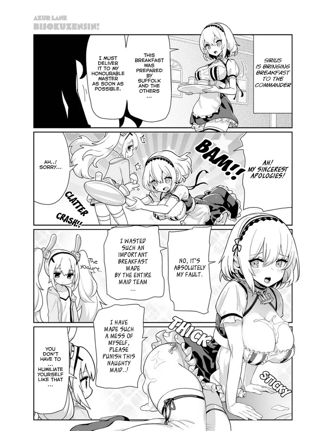 Azur Lane 4-koma: Slow Ahead! Chapter 1.1 page 3 - 