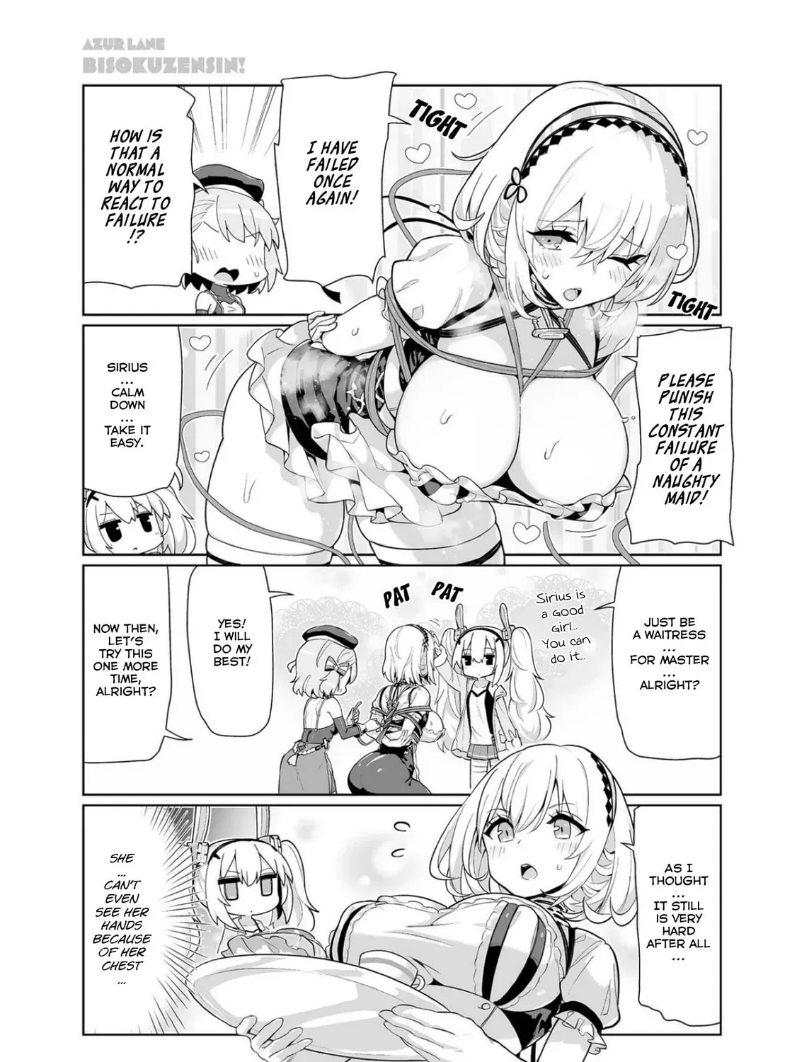 Azur Lane 4-koma: Slow Ahead! Chapter 1.1 page 7 - 