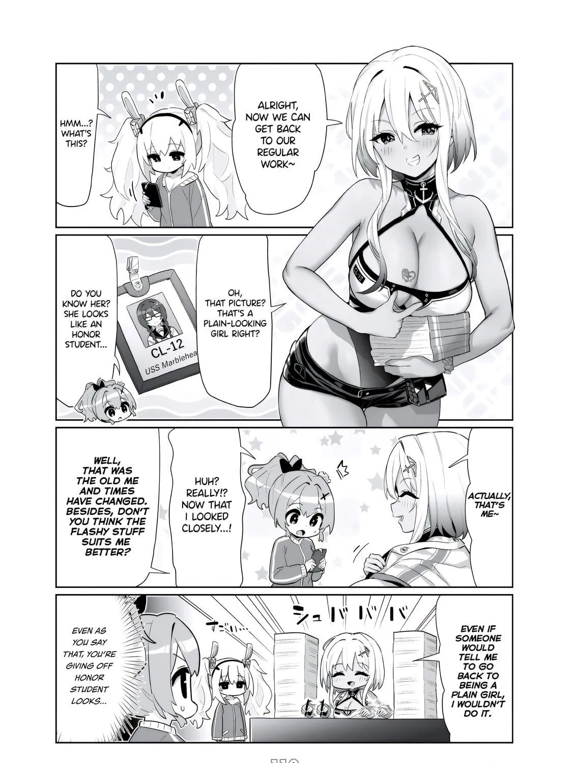 Azur Lane 4-koma: Slow Ahead! Chapter 102.1 page 5 - 