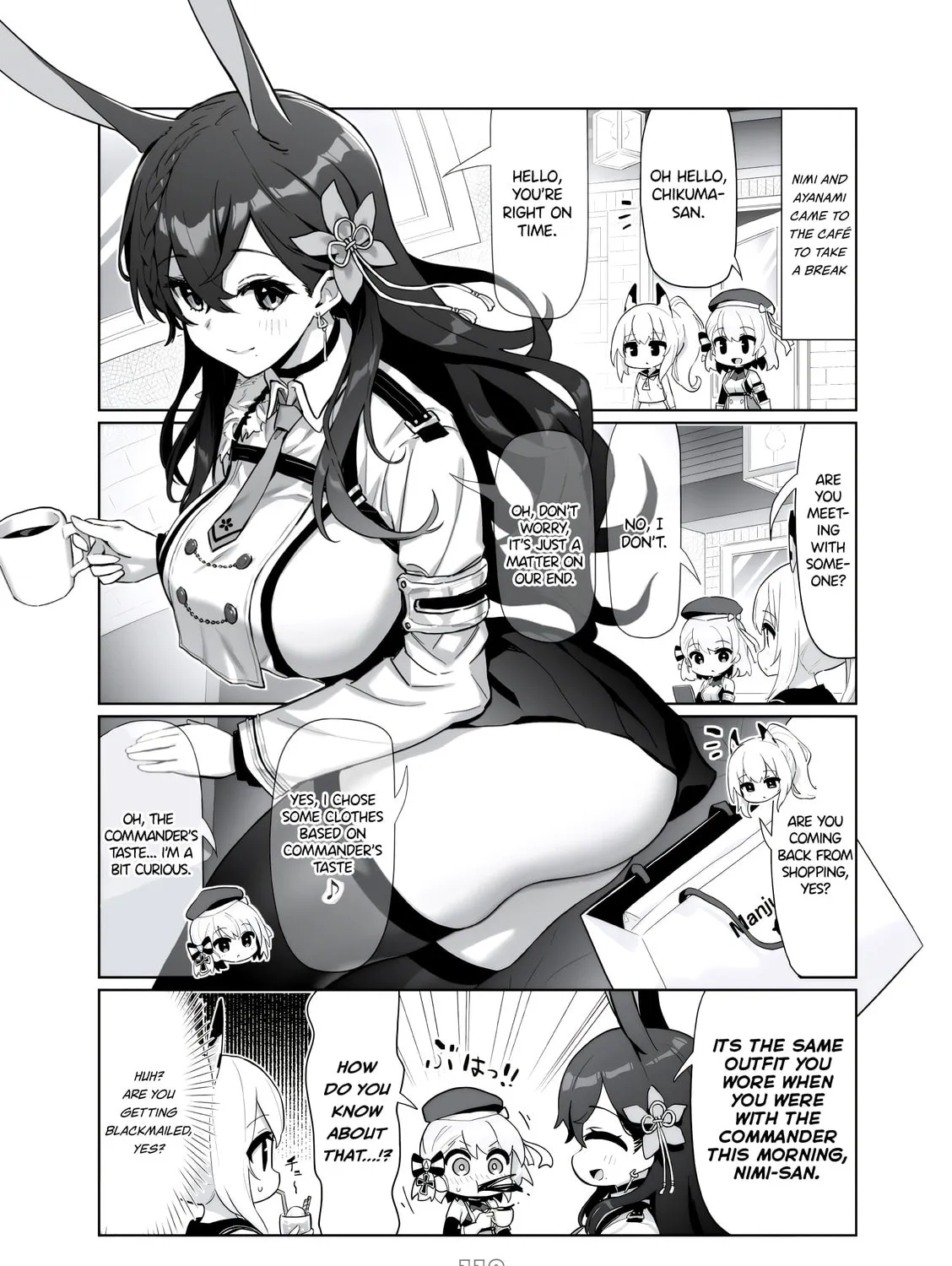 Azur Lane 4-koma: Slow Ahead! Chapter 102.2 page 3 - 