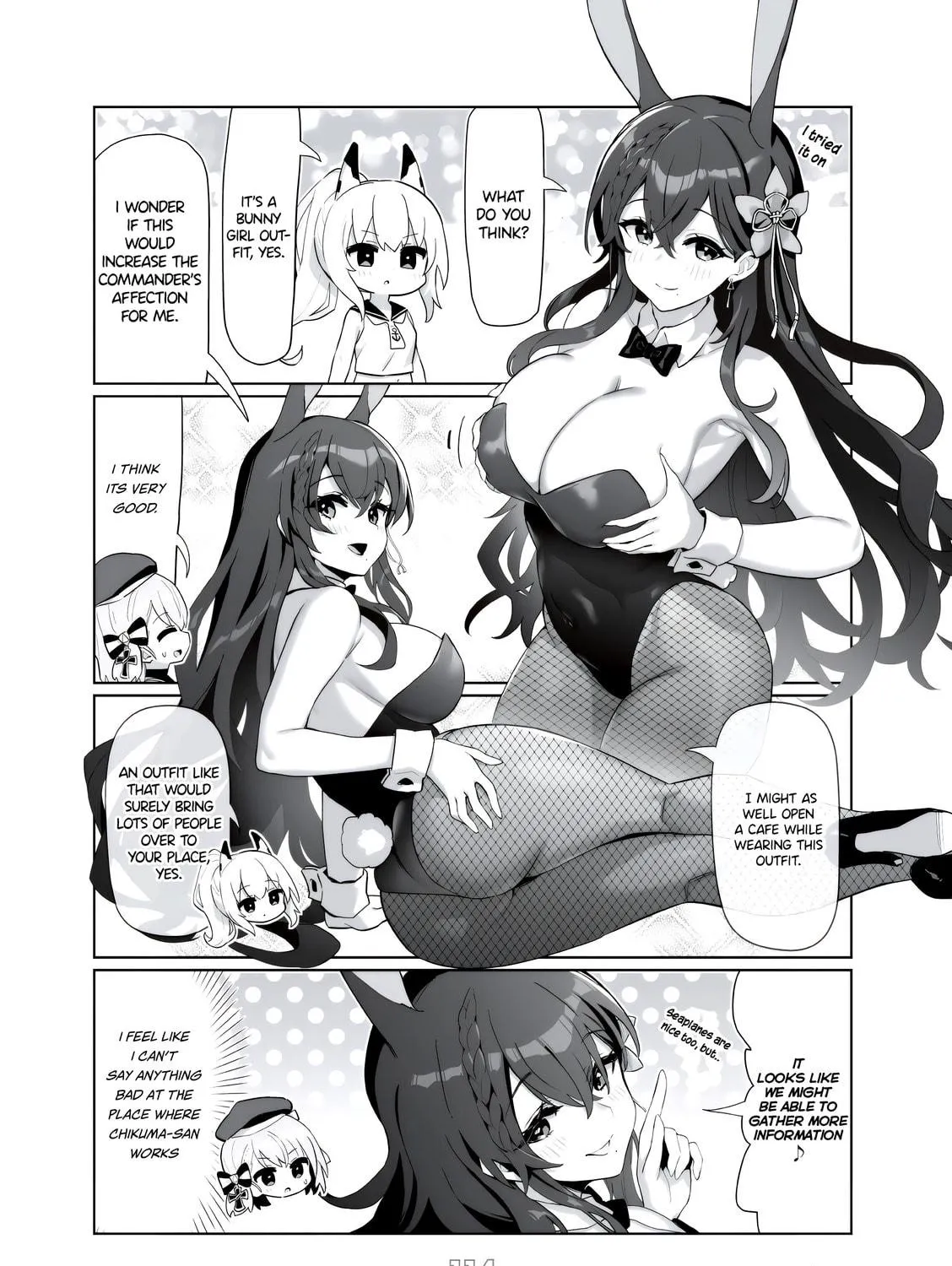 Azur Lane 4-koma: Slow Ahead! Chapter 102.2 page 5 - 