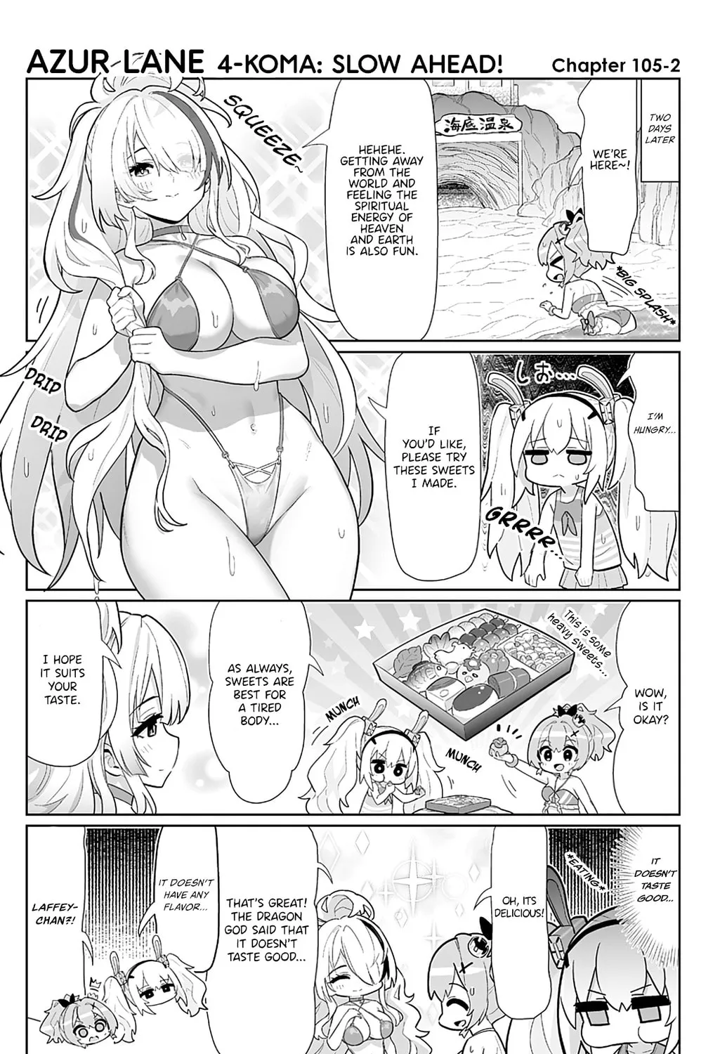 Azur Lane 4-koma: Slow Ahead! Chapter 105 page 2 - 