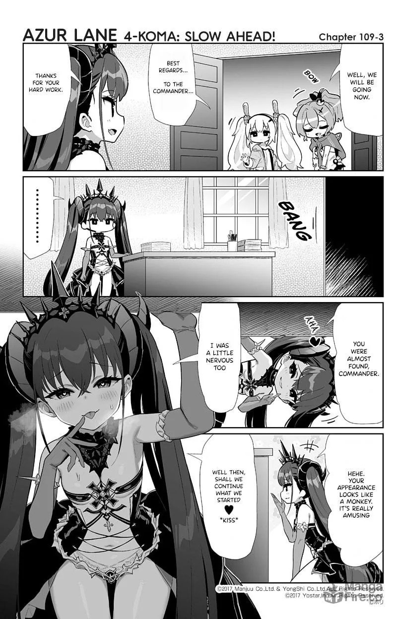 Azur Lane 4-koma: Slow Ahead! Chapter 109 page 3 - 